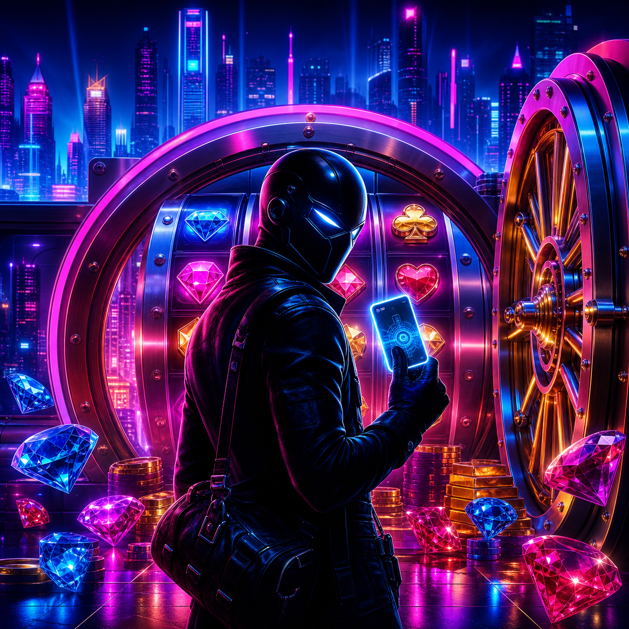 Candy crown social slot artwork
